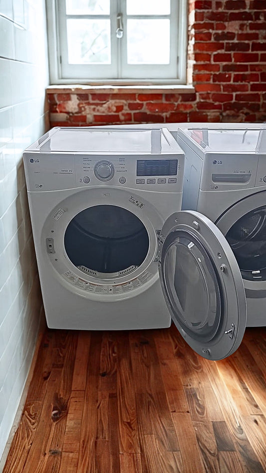 LG 7.5 cu. ft. Electric Dryer with Advanced Fabric Care (Model DLEX3370W)