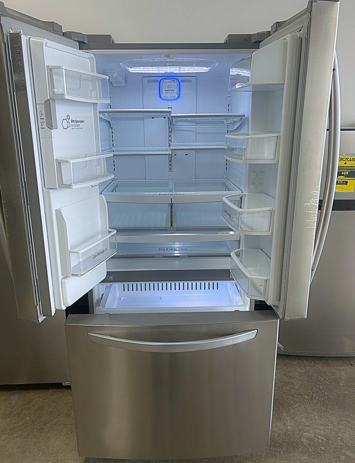 LG 25 cu. ft. French Door Refrigerator with Smart Cooling® System (Model LFXS24623S)