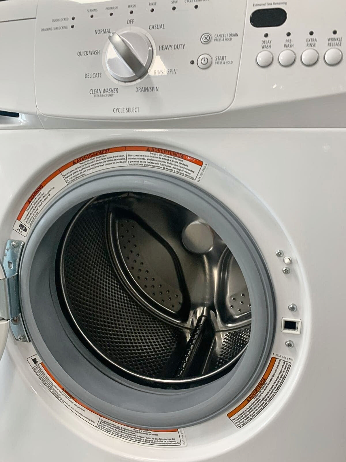 Whirlpool 2.3 cu. ft. Compact Front Load Washer & 4.5 cu. ft. Electric Dryer for Small Spaces (Models WFC7500VW & WED7500VW)