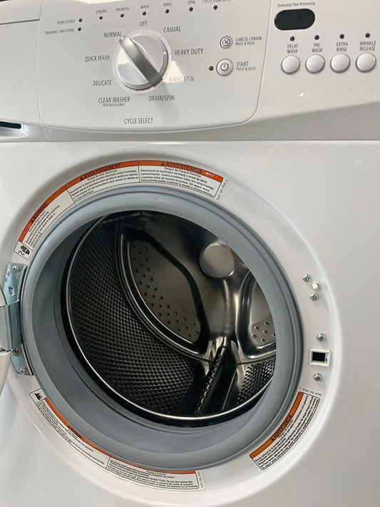 Whirlpool 2.3 cu. ft. Compact Front Load Washer with Stainless Steel Drum (Model WFC7500VW)