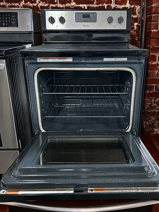 Whirlpool 30-Inch Wide Electric Range with 5.3 cu. ft. Capacity and Frozen Bake™ Technology (Model WFE515S0ES)