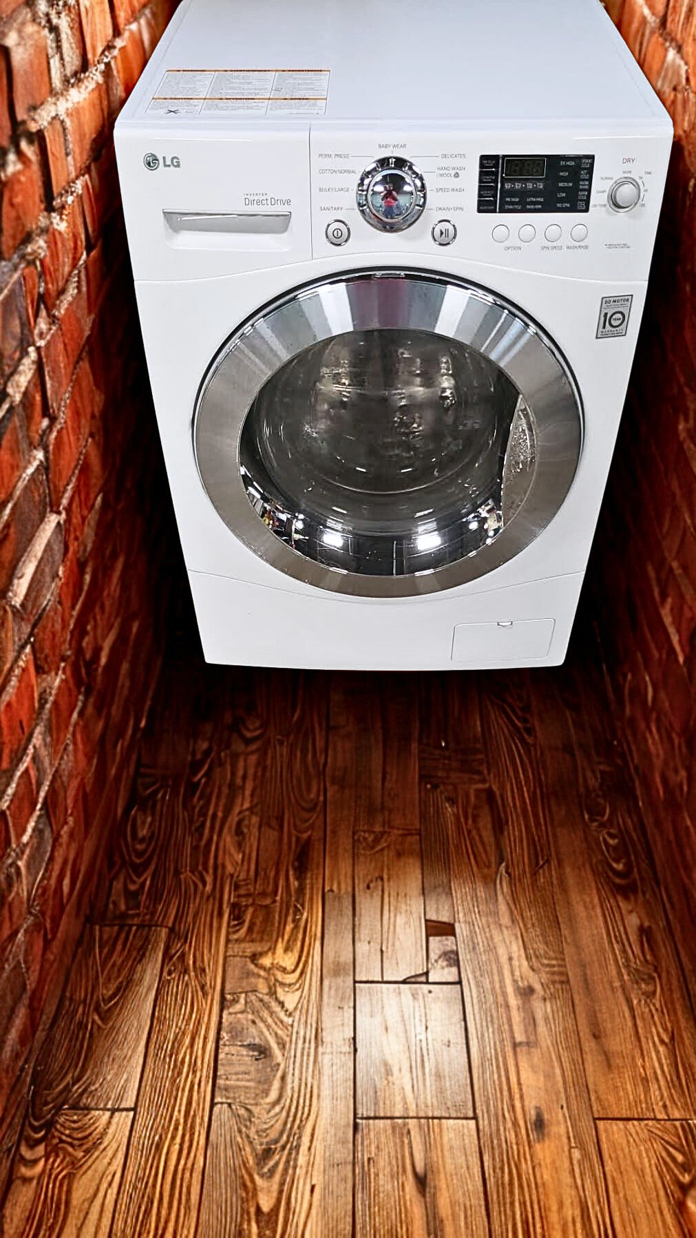 LG 2.7 cu. ft. Compact ALL-IN ONE Washer & Dryer with Ventless Technology (Model WM3455HW)