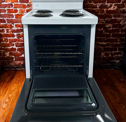 Frigidaire 24-Inch Freestanding Electric Range with Compact Design (Model CMEF212ES)