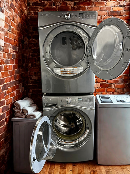 Whirlpool 5.2 cu. ft. Front Load Washer & 7.5 cu. ft. Electric Dryer with Advanced Features (Models WFW92HEFC & WED92HEFU)