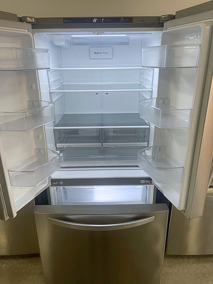 LG 25 cu. ft. French Door Refrigerator with Smart Cooling® System (Model LRFCS2503S)
