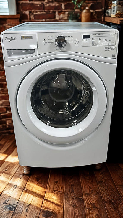 Whirlpool 5.2 cu. ft. Front Load Washer with Adaptive Wash Technology (Model WFW75HEFW)
