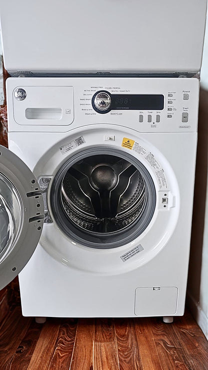 GE 2.6 cu. ft. Compact Front Load Washer (Model WCVH4800KWW)