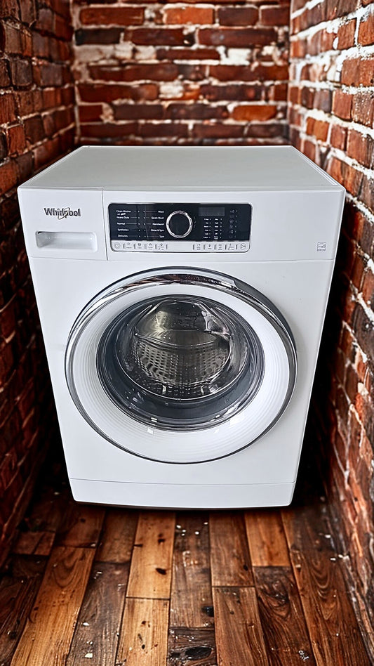 Whirlpool 2.3 cu. ft. Compact Front Load Washer Newest Model (Model WFW3090JW)