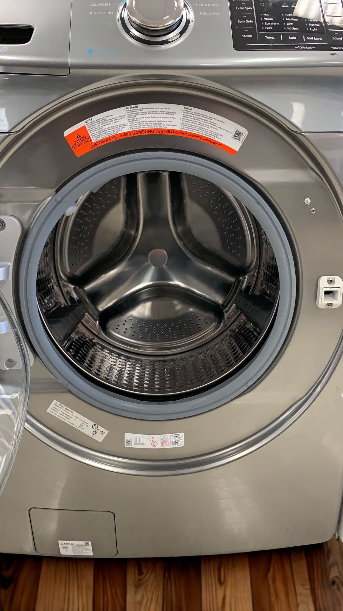 Samsung 5.2 cu. ft. Front Load Washer with Steam (Models WF45M5500AP)