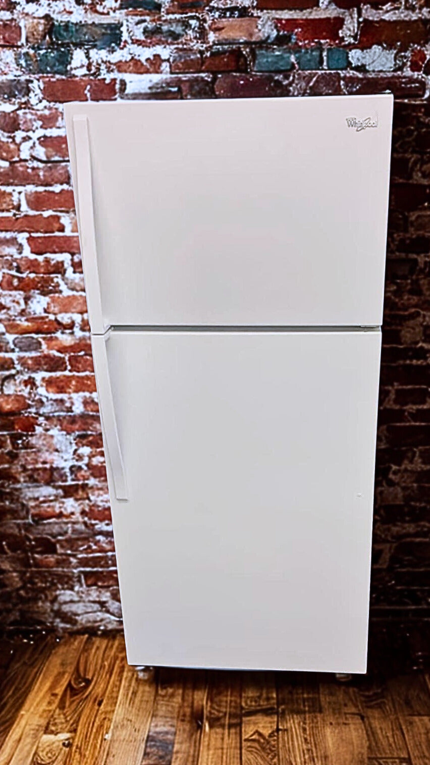 Whirlpool 15 cu. ft. Top Freezer Refrigerator with Compact Design (Model WRT134TFDW)