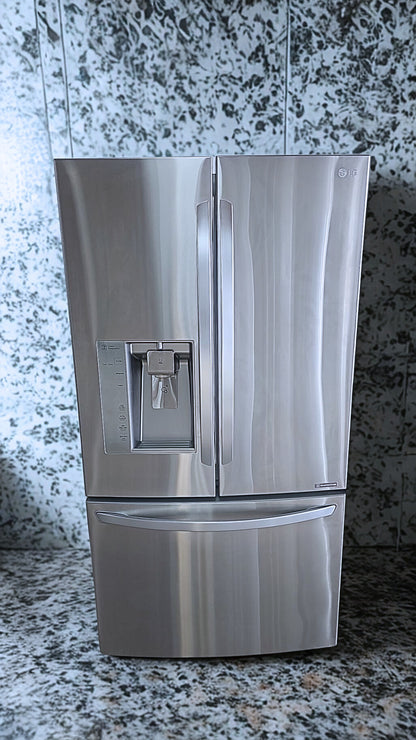 LG 30 cu. ft. French Door Refrigerator with Ice & Water Dispenser (Model LFX29937ST)