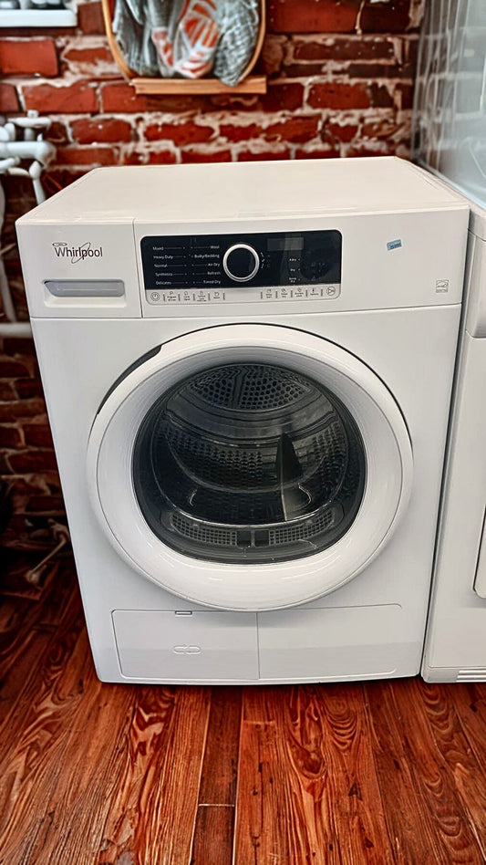 Whirlpool 4.5 cu. ft. Small Space Ventless Dryer with Heat Pump Technology (Model WCD3090JW)