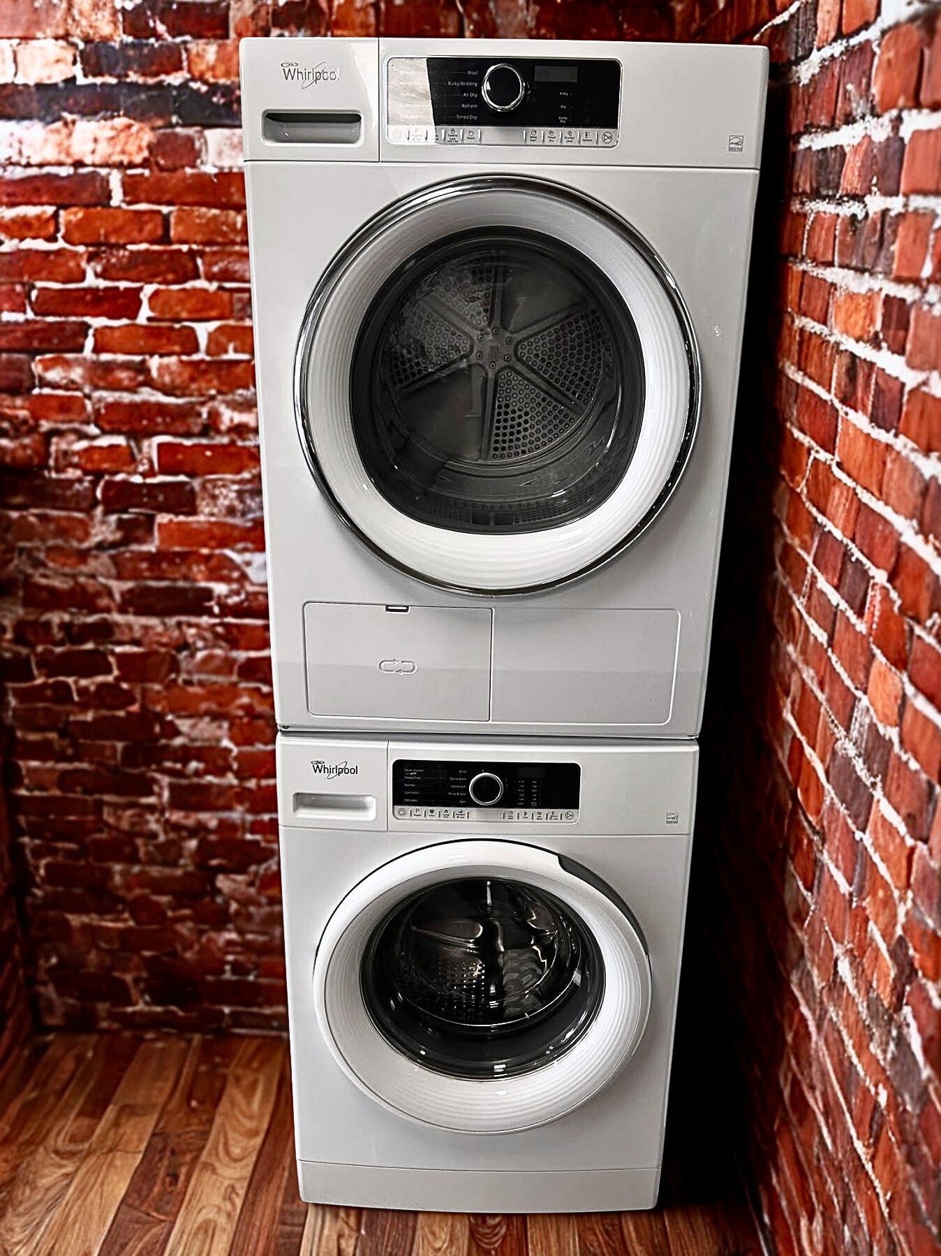 Whirlpool 4.5 cu. ft. Small Space Ventless Dryer with Heat Pump Technology (Model WCD3090JW)