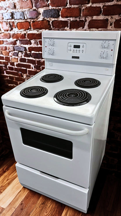 Frigidaire 24-Inch Freestanding Electric Range with Compact Design (Model CMEF212ES)