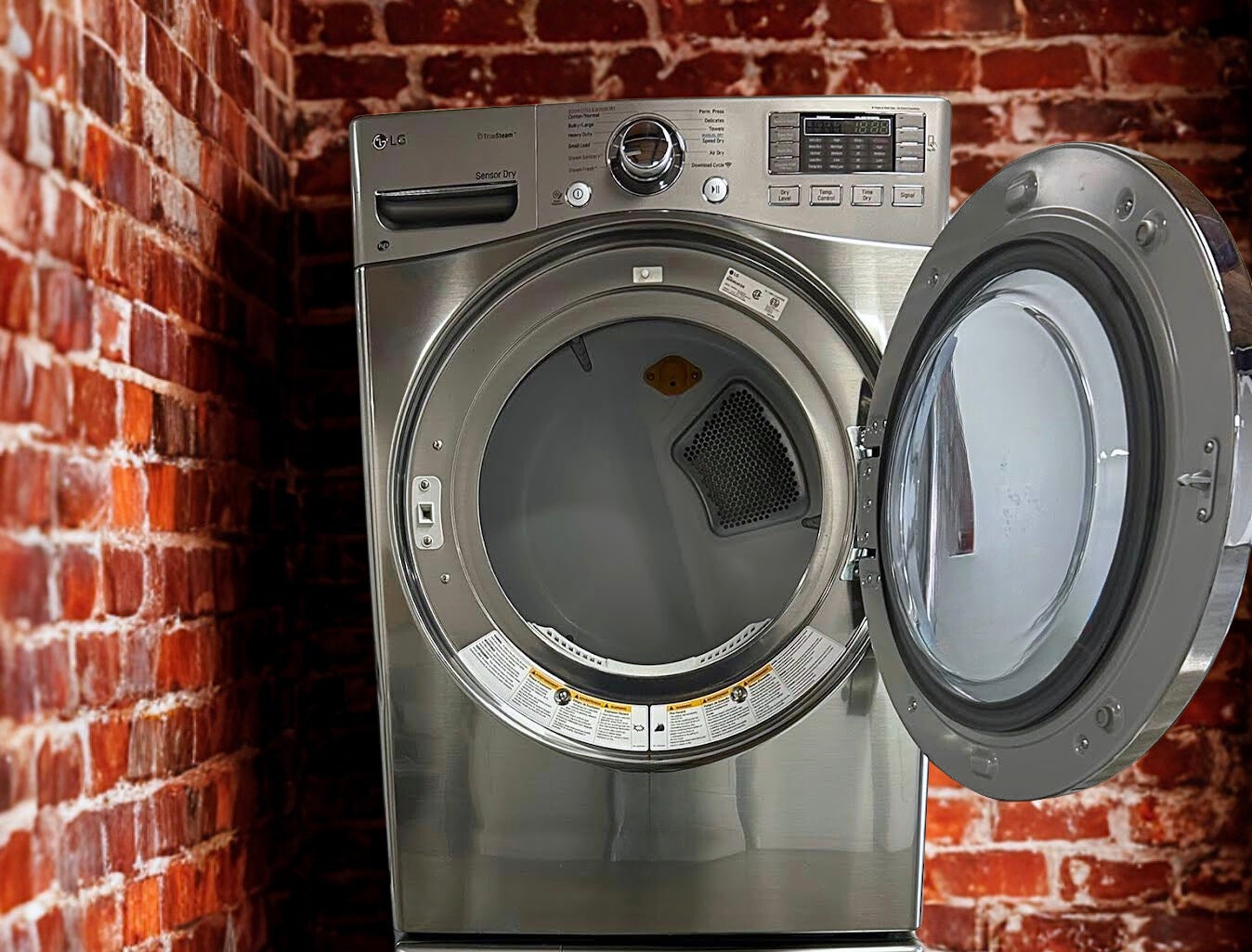 LG 7.5 cu. ft. Electric Dryer with Steam Technology (Model DLEX3370V)