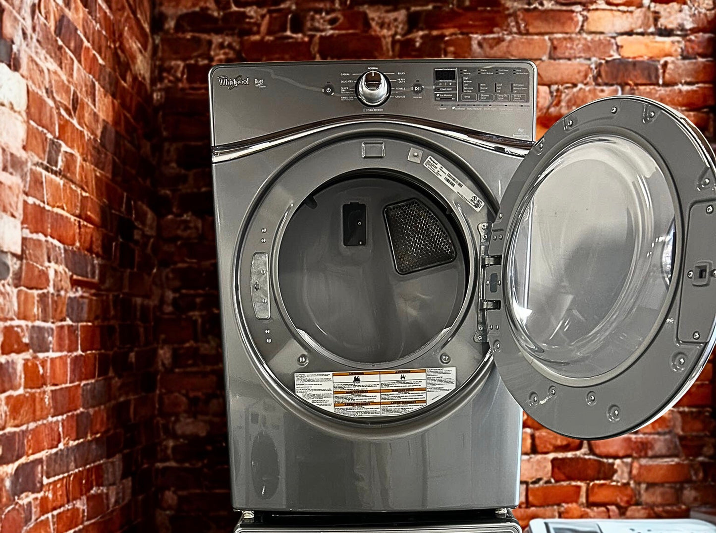 Whirlpool 7.5 cu. ft. Electric Dryer with Advanced Moisture Sensing (Model WED92HEFU)